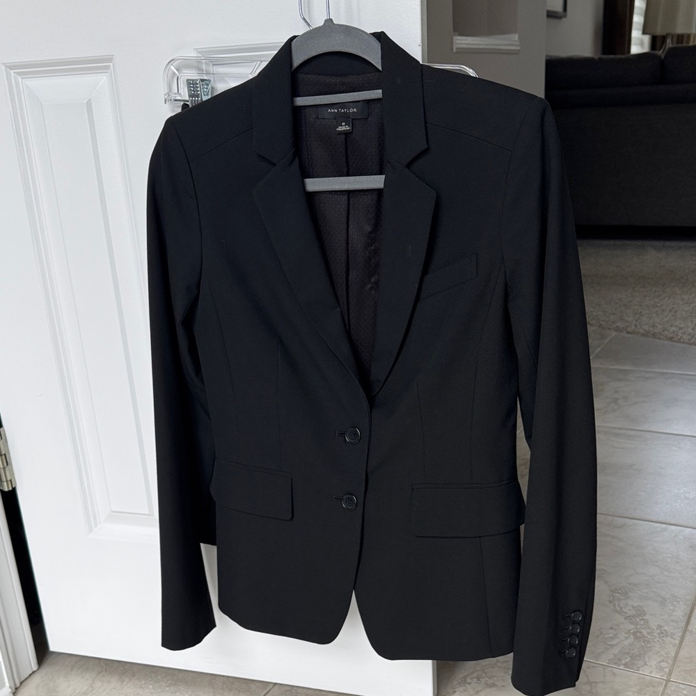 Ann Taylor Classic Black suit